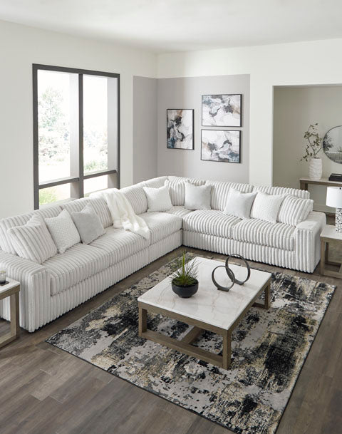 Stupendous 4 piece Sectional Sofa Set