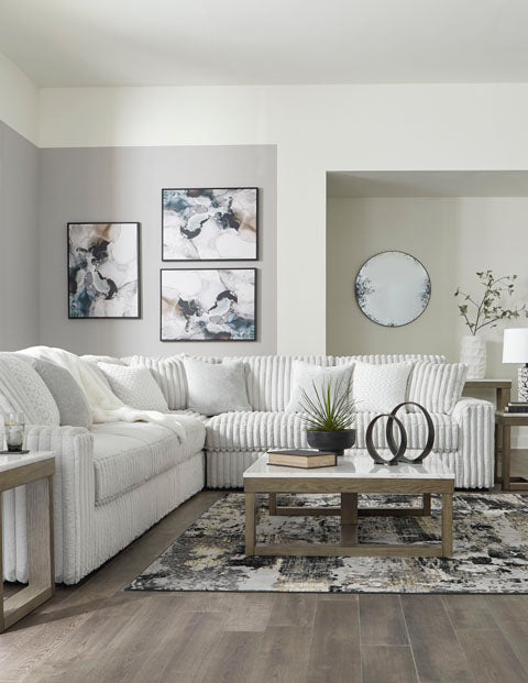 Stupendous 5 piece Sectional Sofa Set