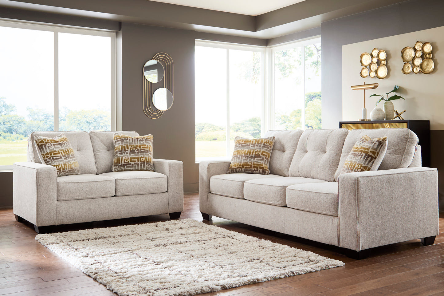Storrow Sofa Set (3+2+1)