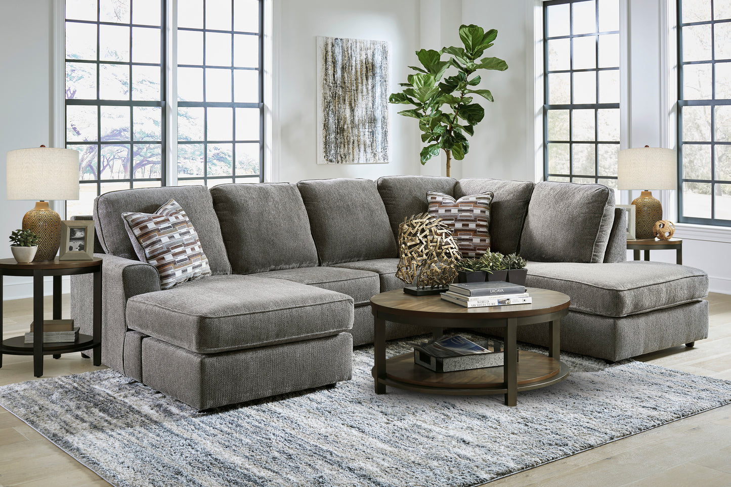 O'Phannon 2 Piece Sectional Sofa Set