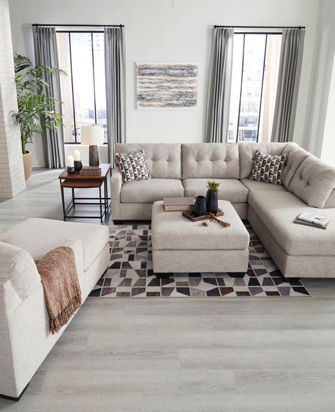 Mahoney  2 Piece Sectional Sofa Set