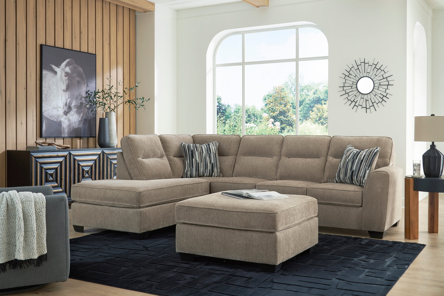olten 2 Piece Sectional Sofa Set