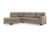 olten 2 Piece Sectional Sofa Set