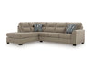 olten 2 Piece Sectional Sofa Set