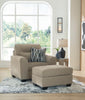 Olten-Mocha Chair and half