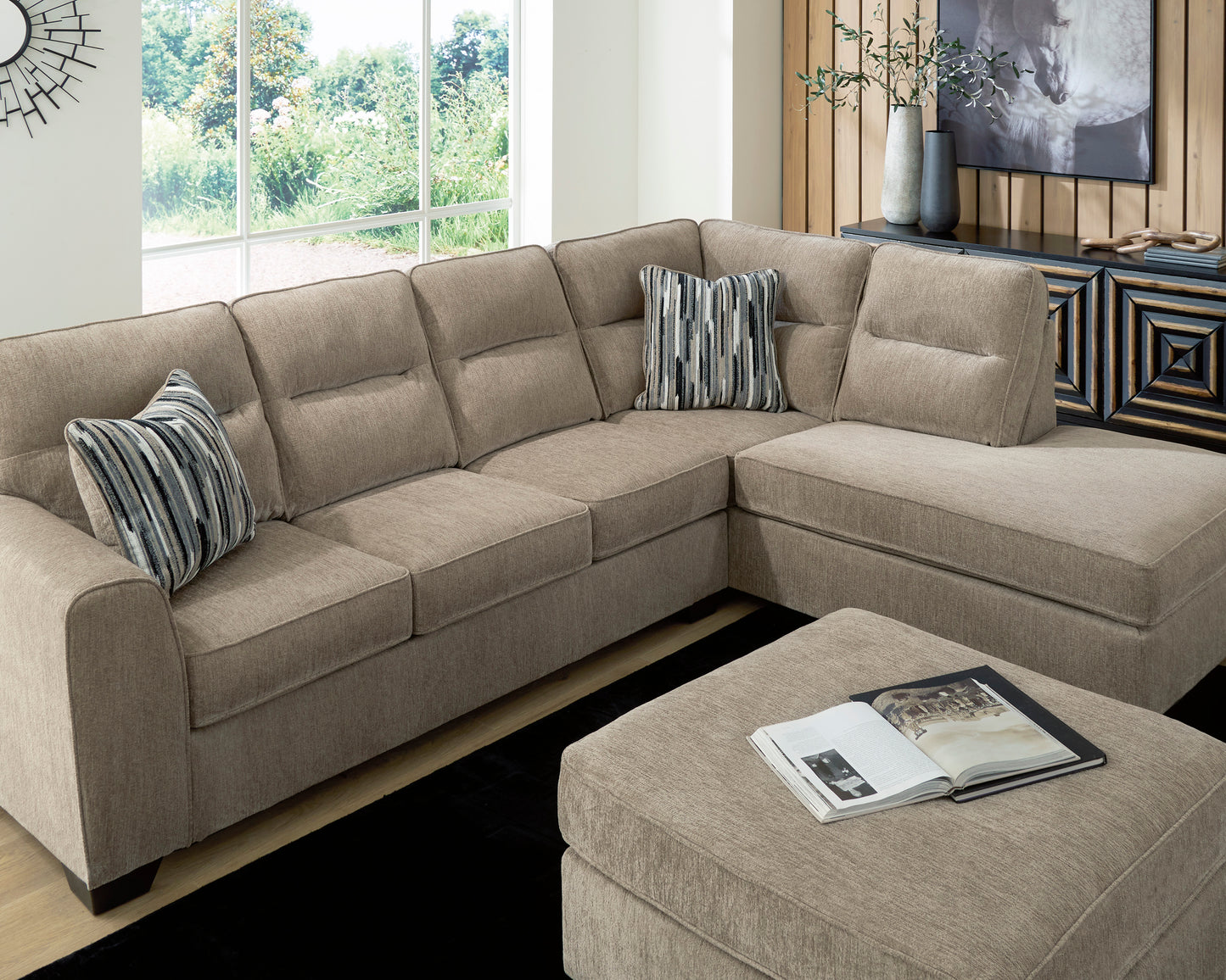 olten 2 Piece Sectional Sofa Set