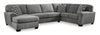 Birkdale 3 Piece Sectional Sofa Set