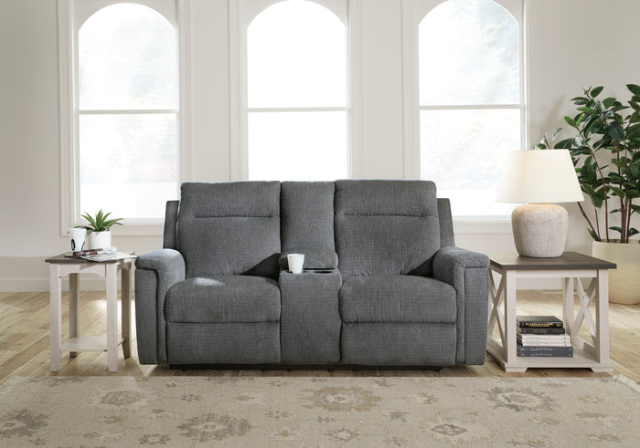 Barnsana Pwr Loveseat With Console