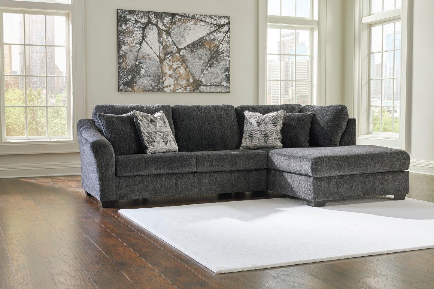 Biddeford 2 Piece Sectional Sofa Set