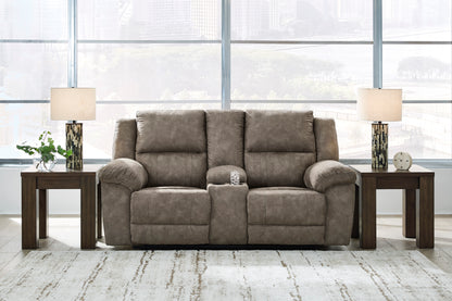 Laresview Loveseat With Console