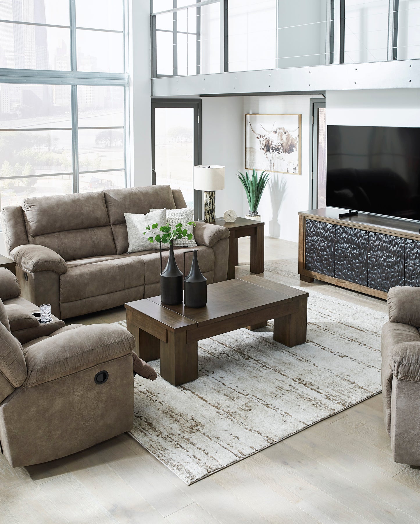 Laresview 2 Seat Reclining Sofa