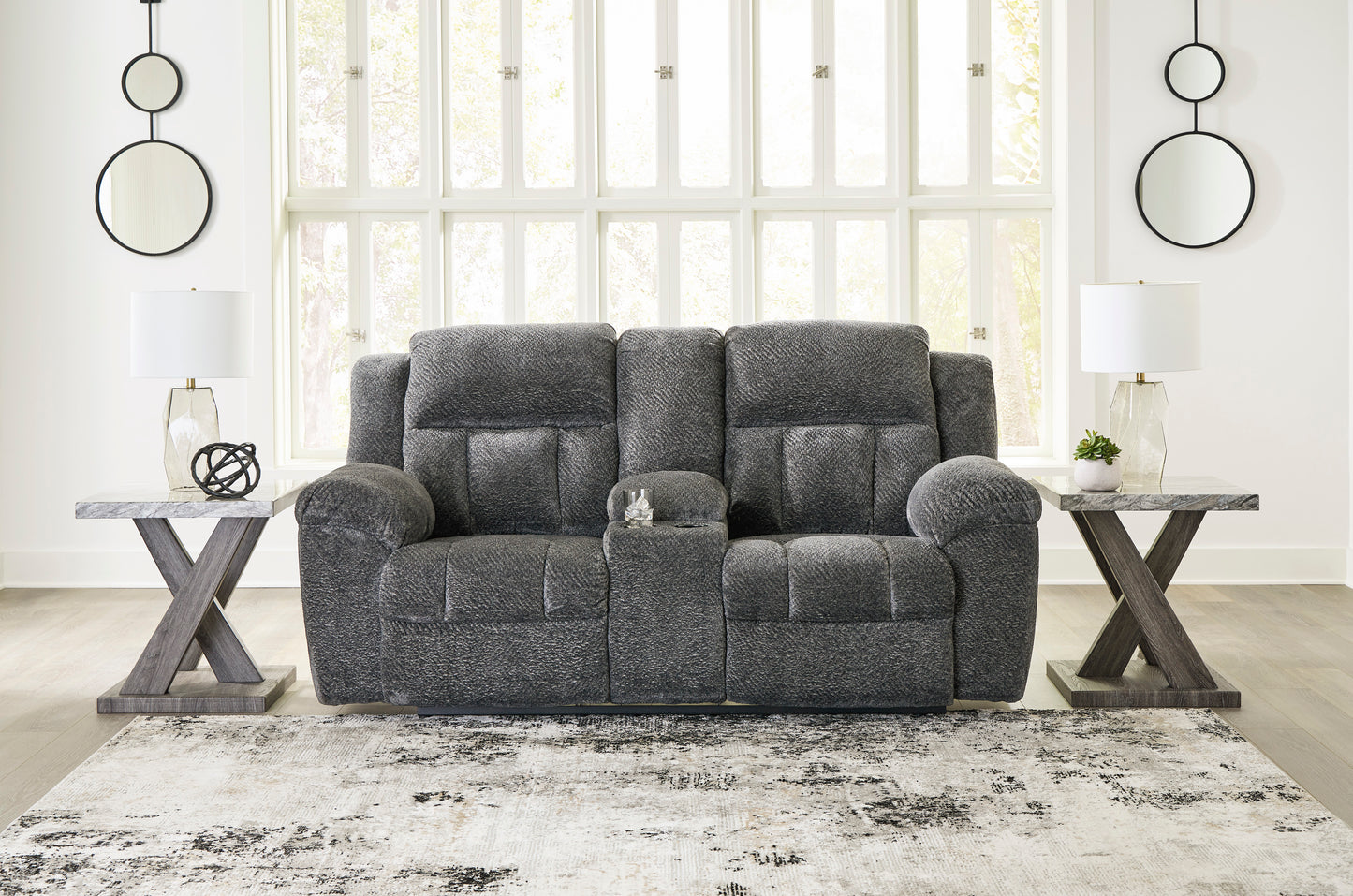 Frohn Loveseat With Console