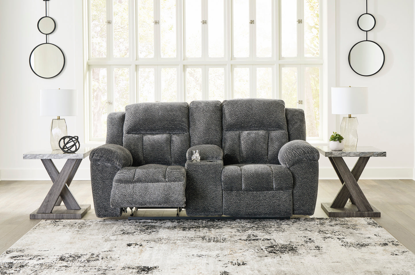 Frohn Loveseat With Console
