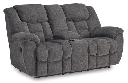 Foreside Loveseat With Console