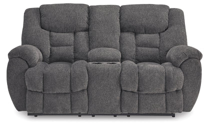 Foreside Loveseat With Console