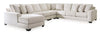 Lerenza 5 piece sectional Sofa Set
