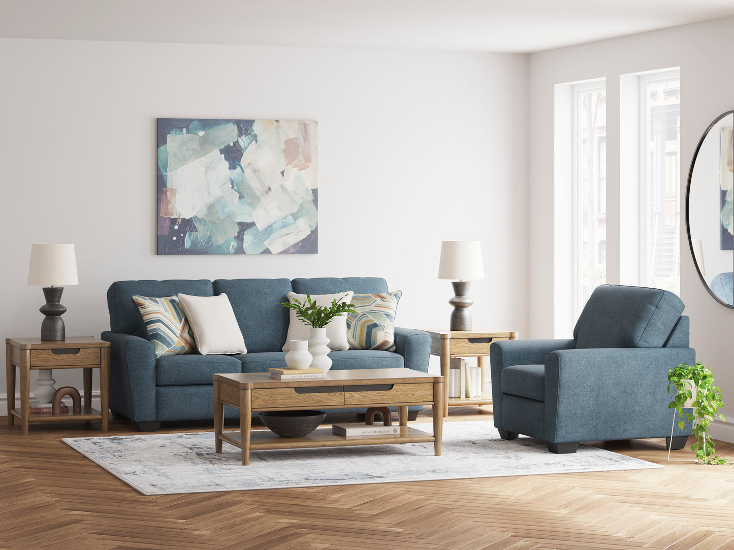 Cashton Sofa Set (3+2+1)