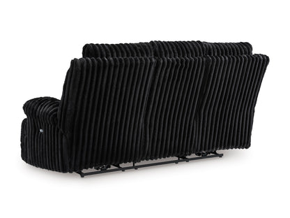 Technique Rec Pwr Sofa With Drop Down Table