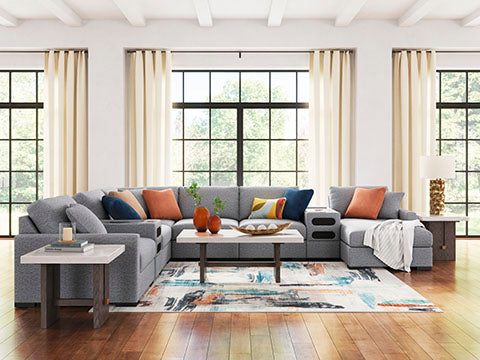 Omaha 6-piece Sectional Sofa Set