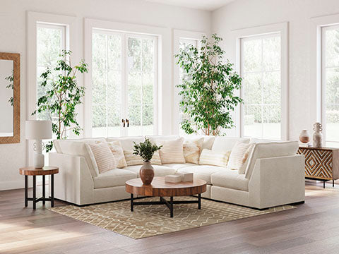 Donelson Creek 5 piece Sectional Sofa Set