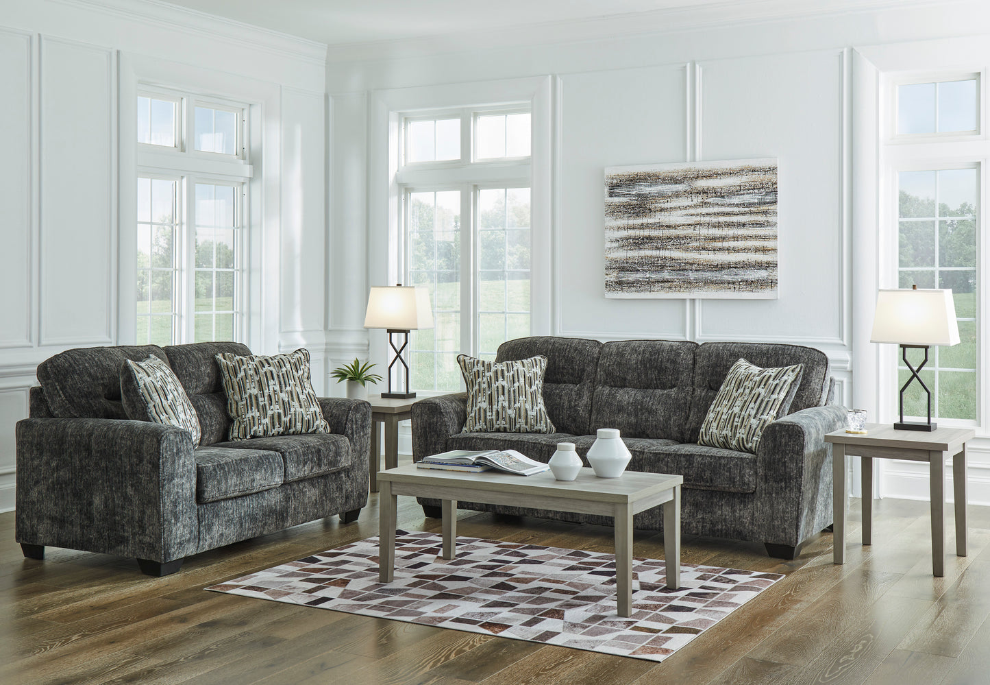 Lonoke Sofa Set (3+2+1)