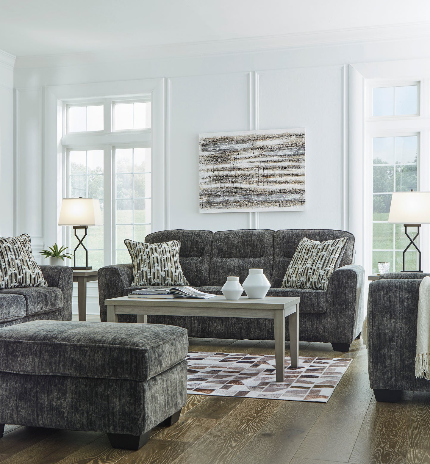 Lonoke Sofa Set (3+2+1)