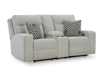 Jasperson Loveseat With Console With Headrest