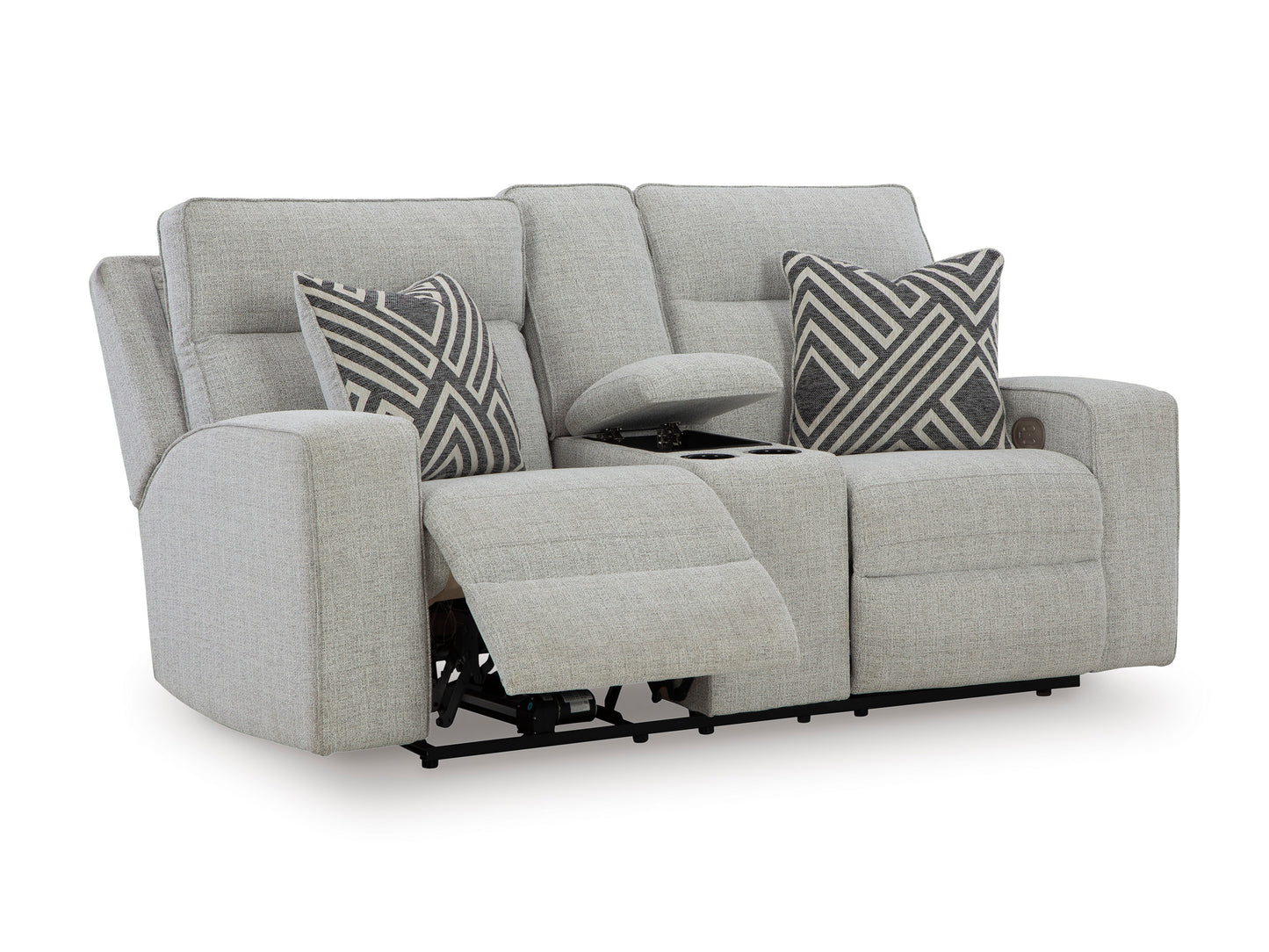 Jasperson Loveseat With Console With Headrest