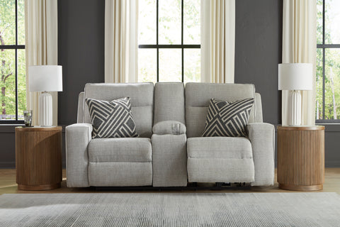 Jasperson Loveseat With Console With Headrest