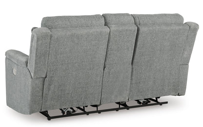 Overflow Loveseat With Console With Headrest