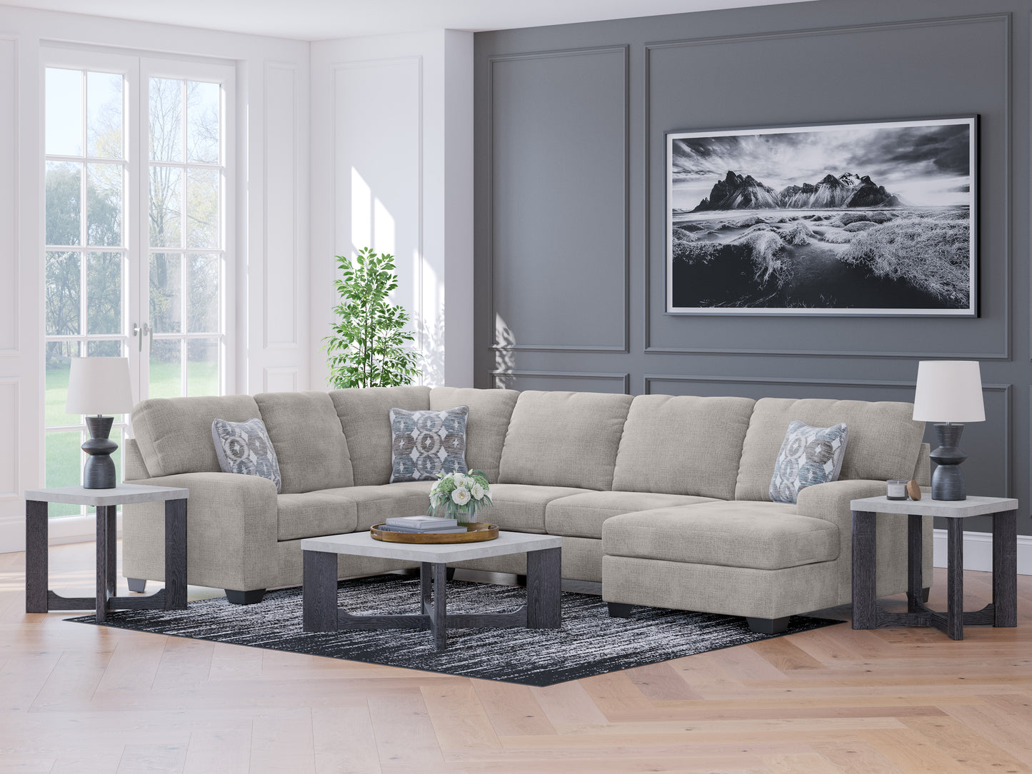 Rodington 3-piece sectional Sofa Set