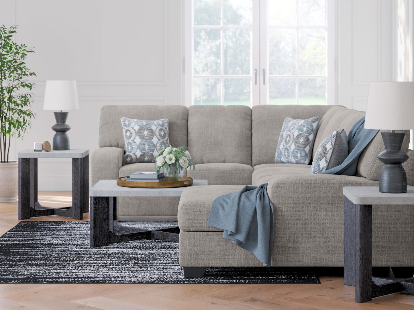 Rodington 3-piece sectional Sofa Set
