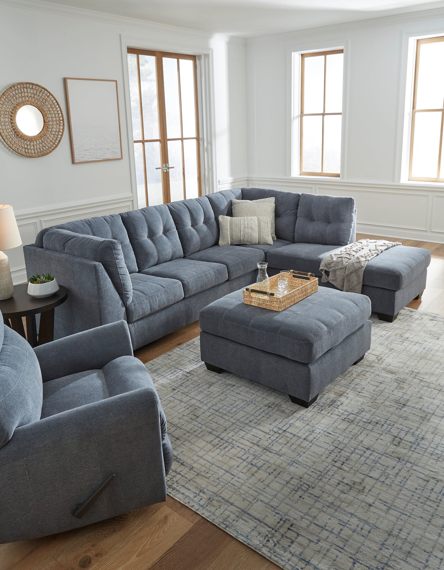 Marleton 2 Piece Sectional Sofa Set