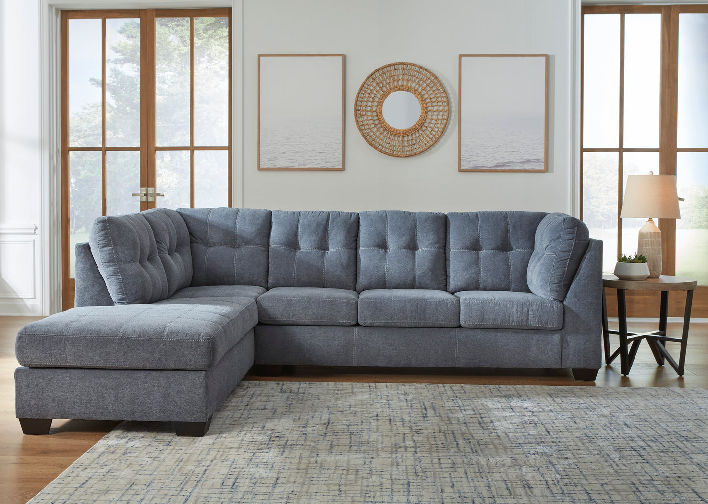 Marleton 2 Piece Sectional Sofa Set