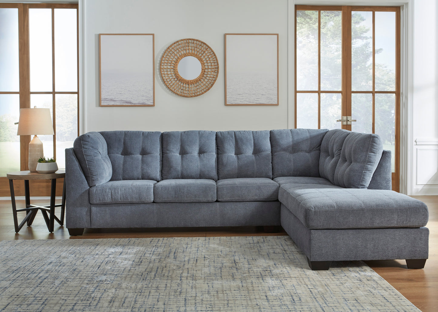 Marleton 2 Piece Sectional Sofa Set