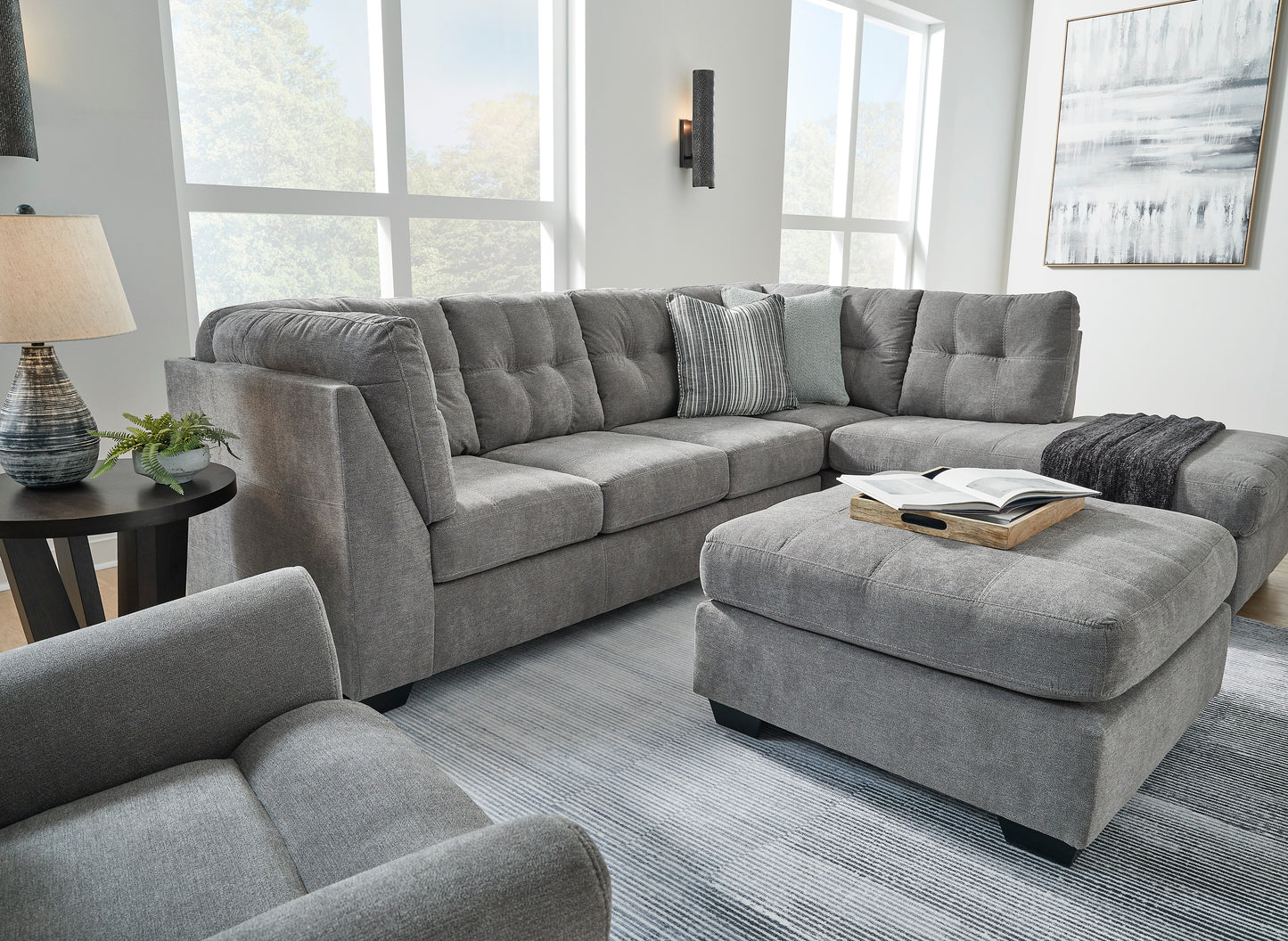 Marleton 2 Piece Sectional Sofa Set
