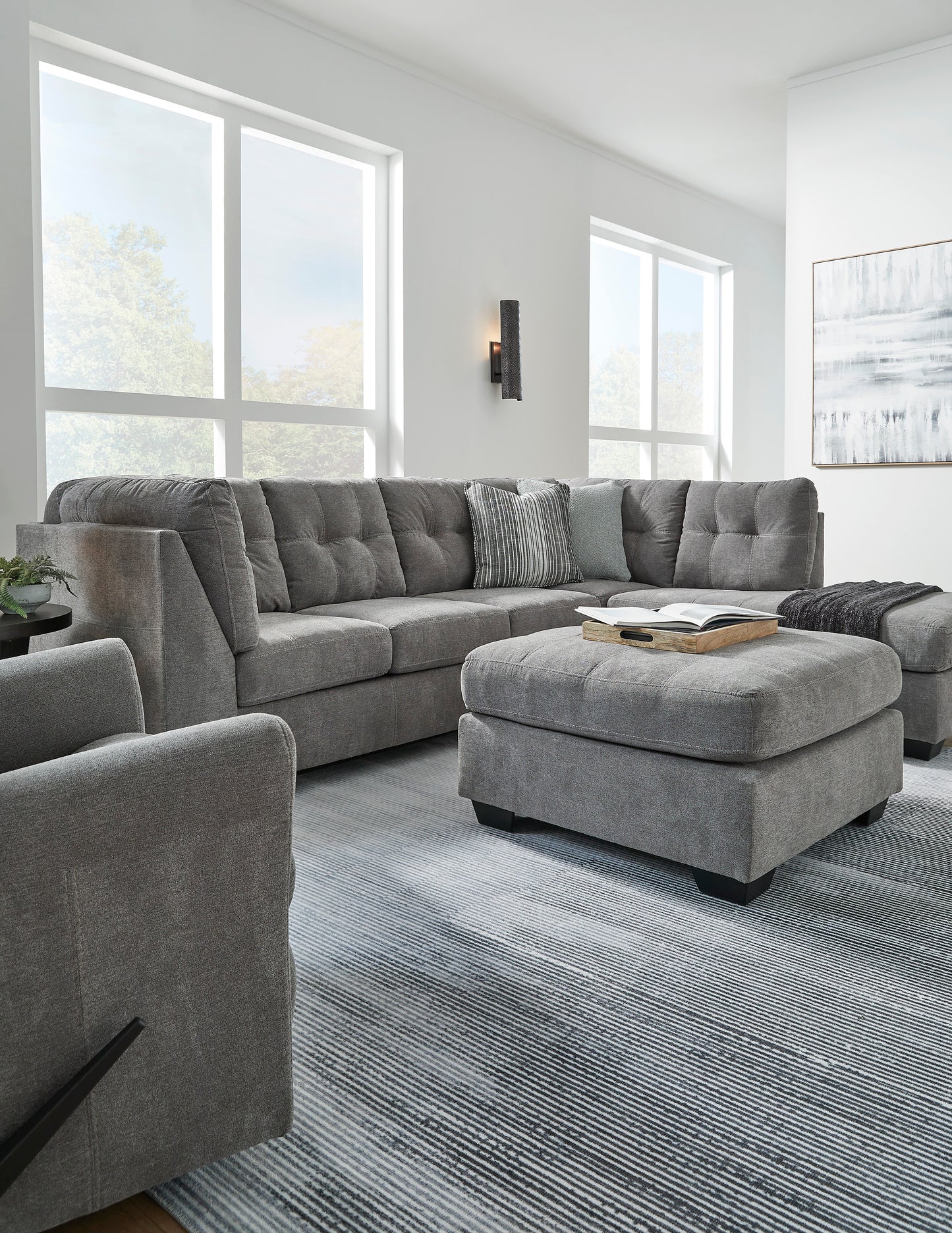 Marleton 2 Piece Sectional Sofa Set