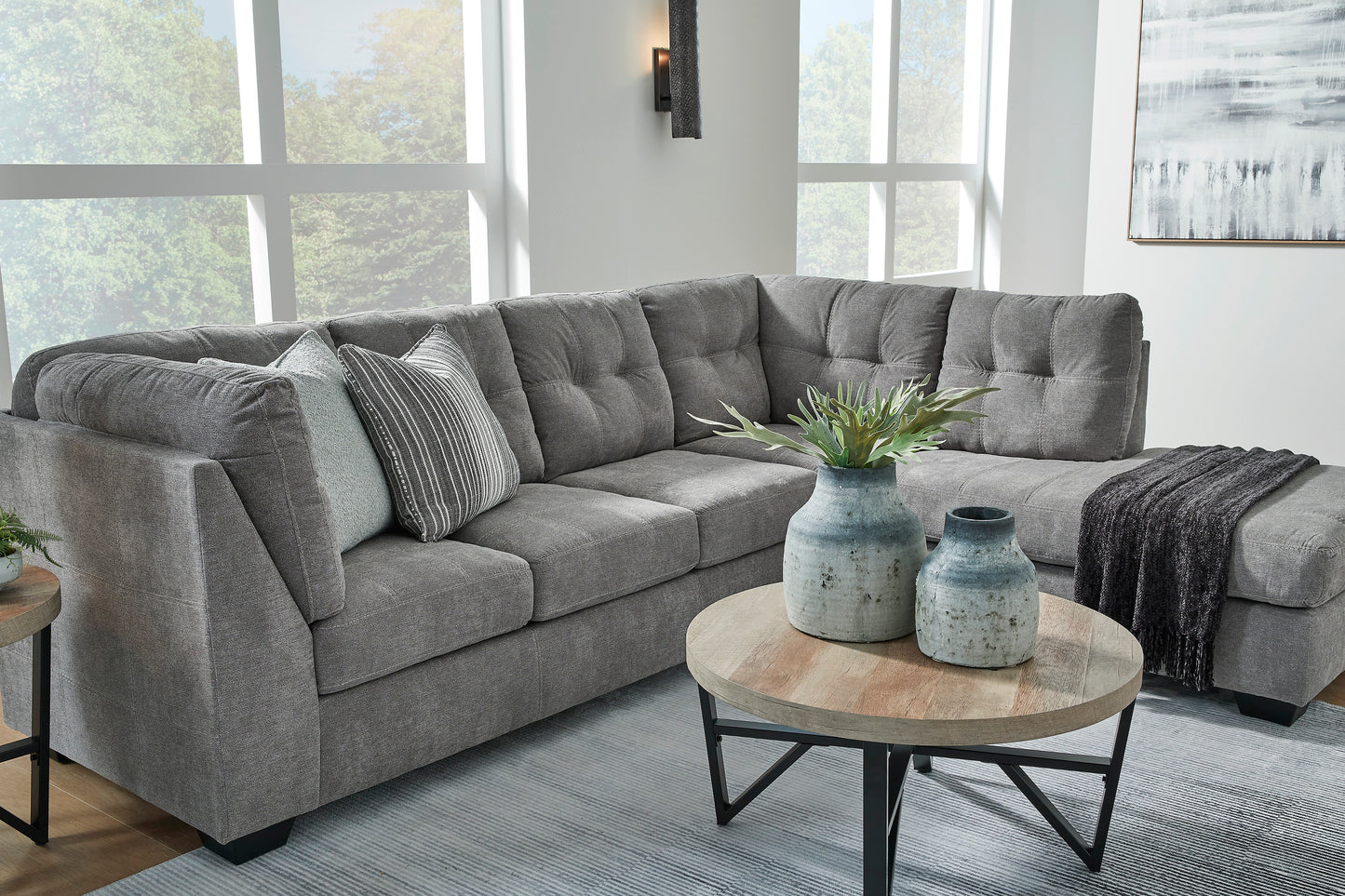 Marleton 2 Piece Sectional Sofa Set