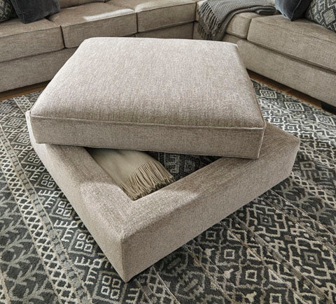 Bovarian Ottoman with storage