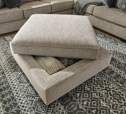 Bovarian Ottoman with storage