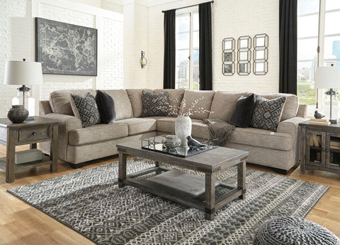 Bovarian 3 piece Sectional Sofa Set