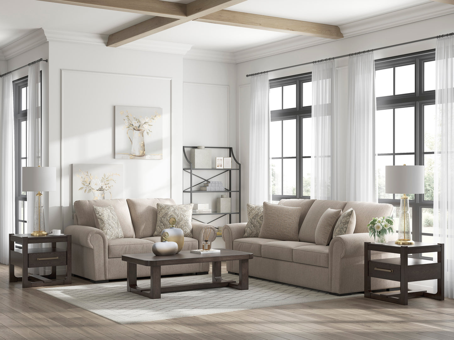Sararose Sofa Set (3+2+1)