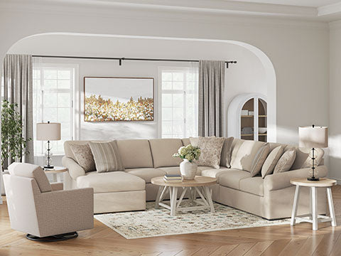 LadyMae 5 piece Sectional Sofa Set