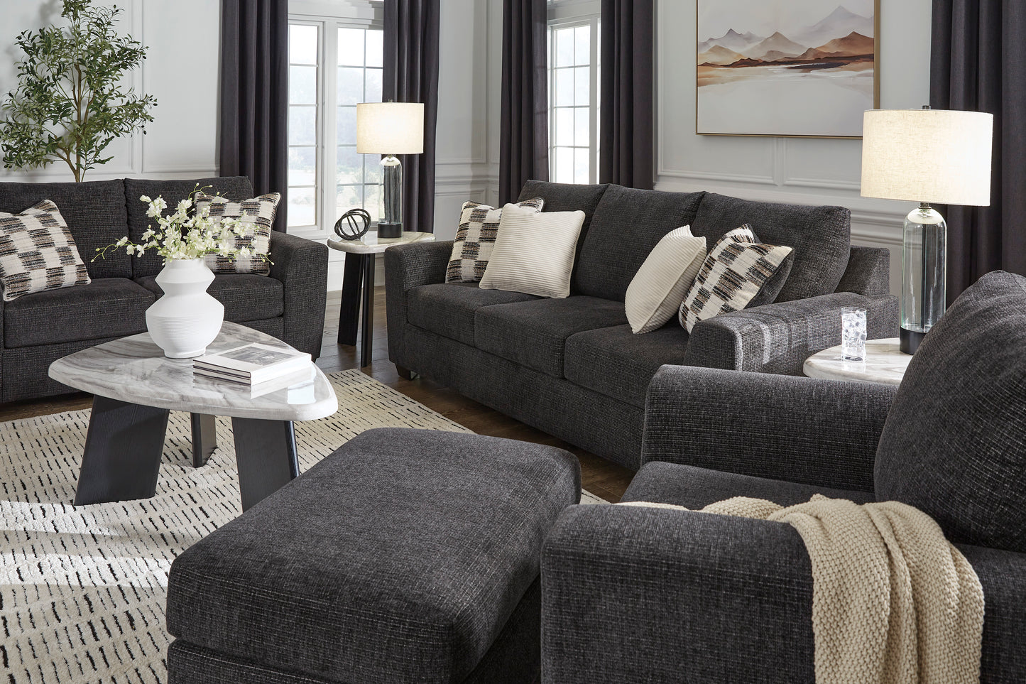 Loreo Sofa Set (3+2+1)