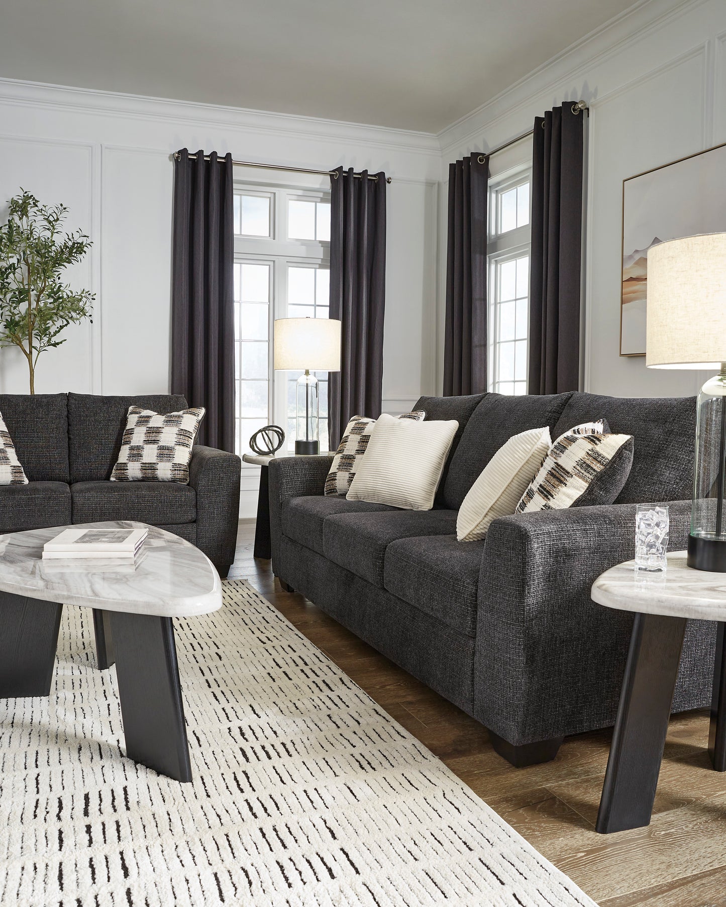 Loreo Sofa Set (3+2+1)