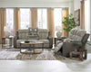 Stately Check Sofa With With Headrest