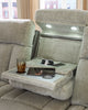 Stately Check Sofa With With Headrest