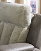Stately Check Sofa With With Headrest