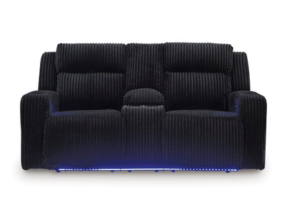 Twinbrooke Loveseat With Console With Headrest
