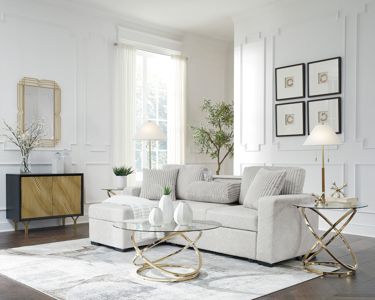 Poppleton 2 Piece Sectional Sofa Set